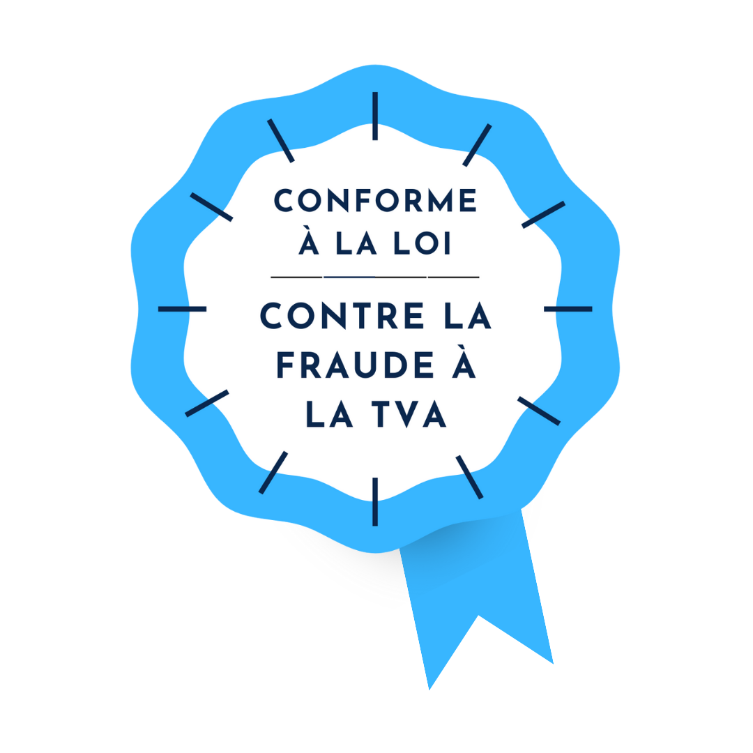 Conforme à la loi contre la fraude à la TVA